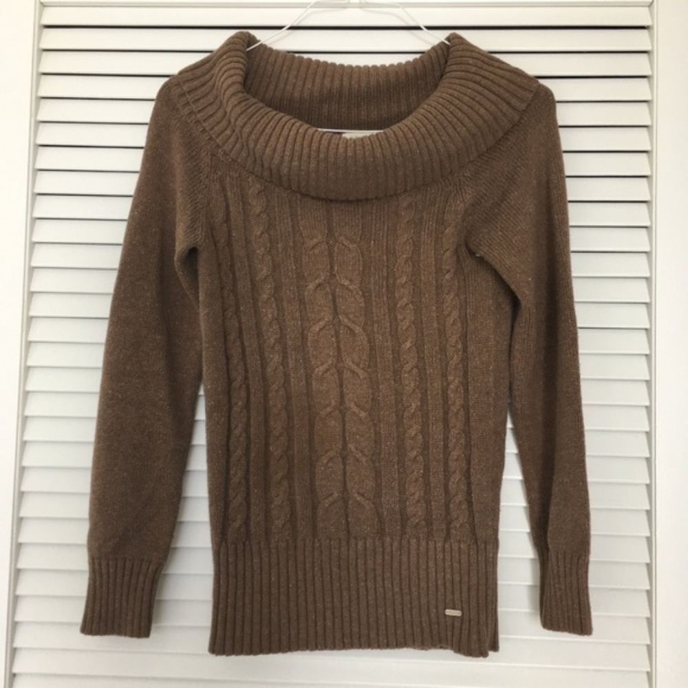Knit Tan Sweater Size S